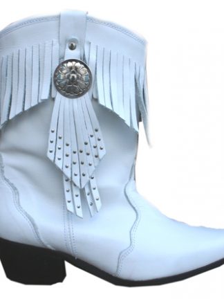 Stiefel Idaho White