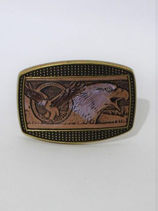 Gürtelschnalle Eagle Head