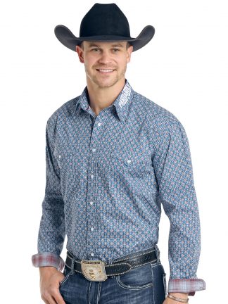 Hemd Logo Light Navy