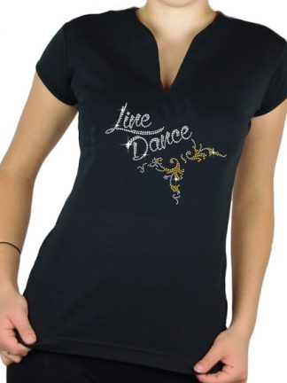 T-Shirt Line Dance Arabesque