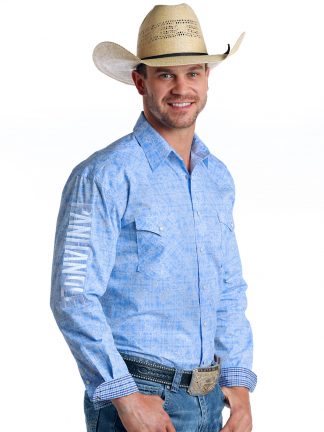 Hemd Panhandle Blue