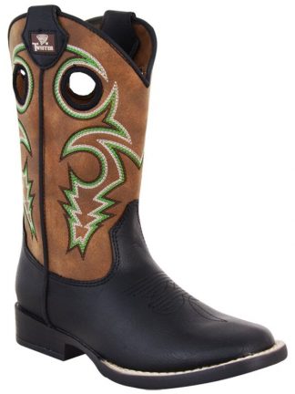 Stiefel Twister Kids black