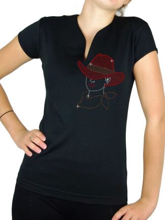 Shirt Cowgirl red Hat